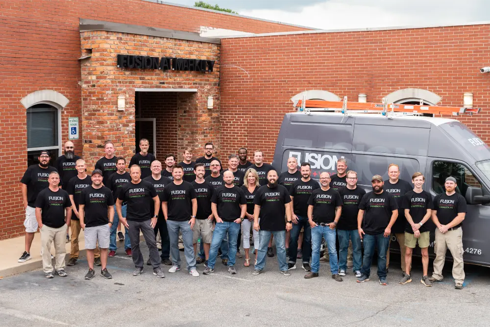 Fusion team at headquarters