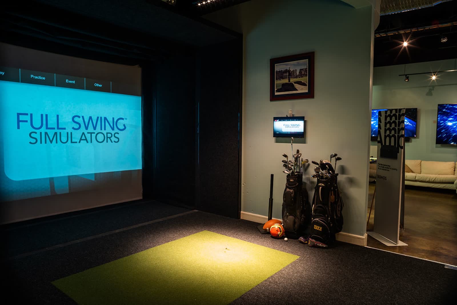 Full Swing golf simulator